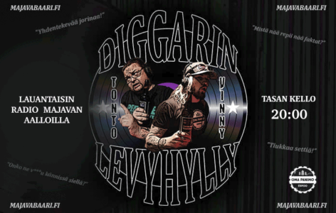 Diggarin levyhylly